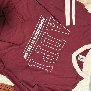 Maroon ADPi Long Sleeve